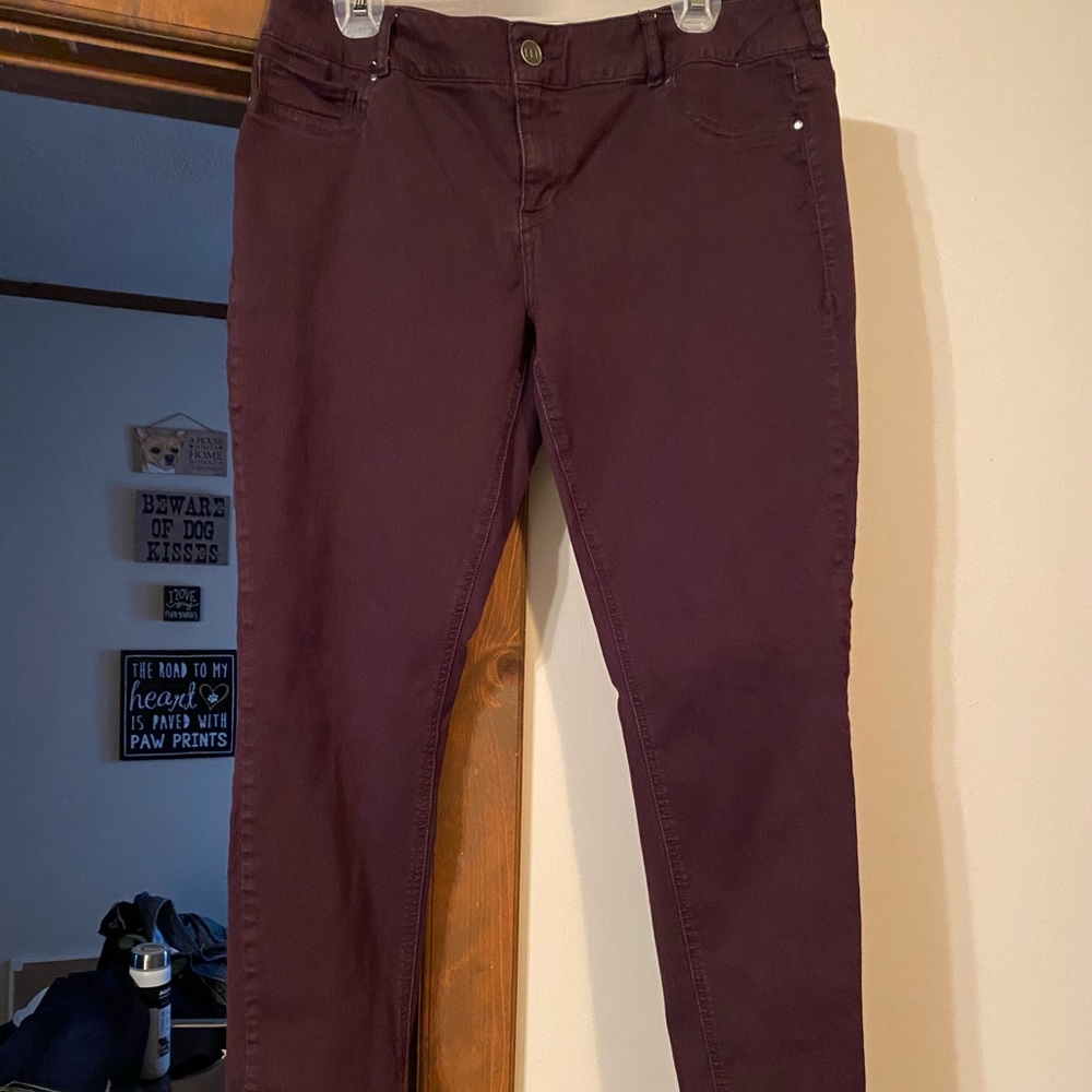 Plum Jeggings